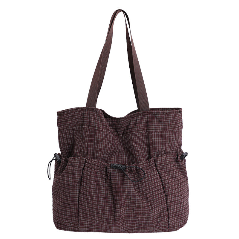 Sac cabas utilitaire élégant à cordon de serrage