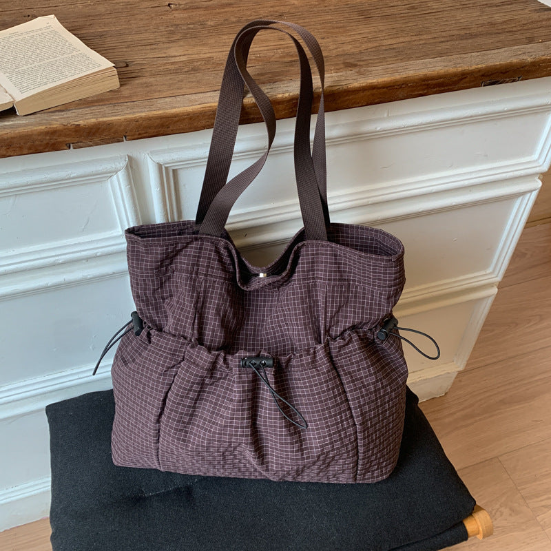 Sac cabas utilitaire élégant à cordon de serrage