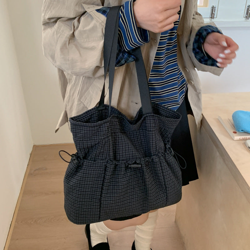 Sac cabas utilitaire élégant à cordon de serrage
