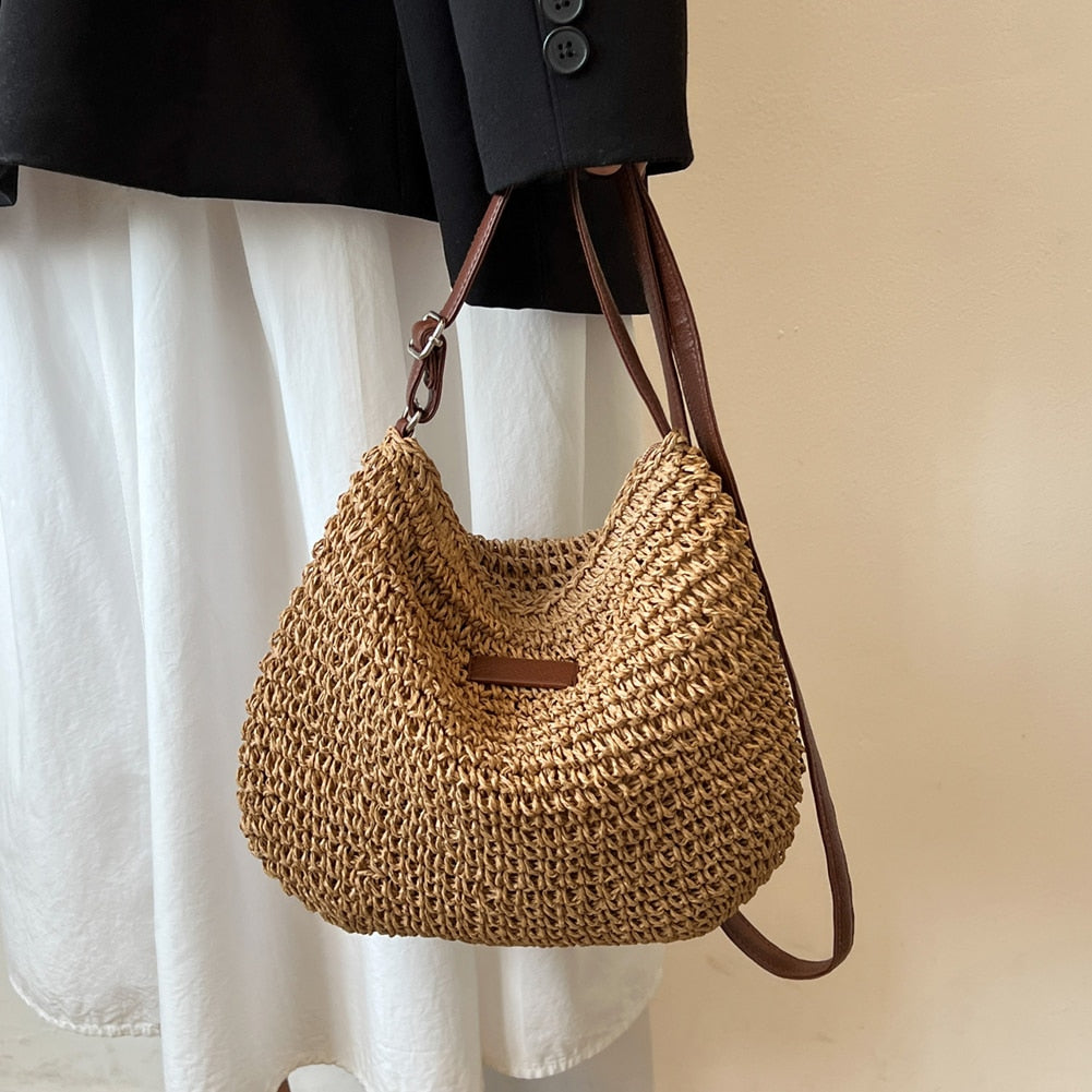 Sac d'épaule bohème spacieux – Élégant et pratique au quotidien