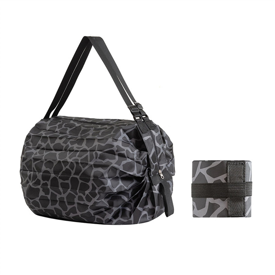 Sac de shopping pliable grande capacité unisexe