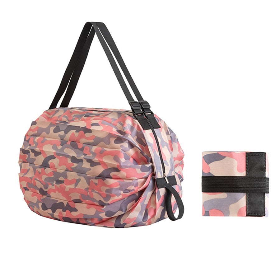 Sac de shopping pliable grande capacité unisexe