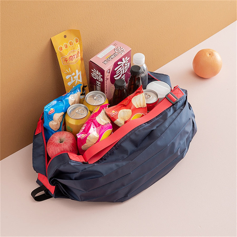 Sac de shopping pliable grande capacité unisexe