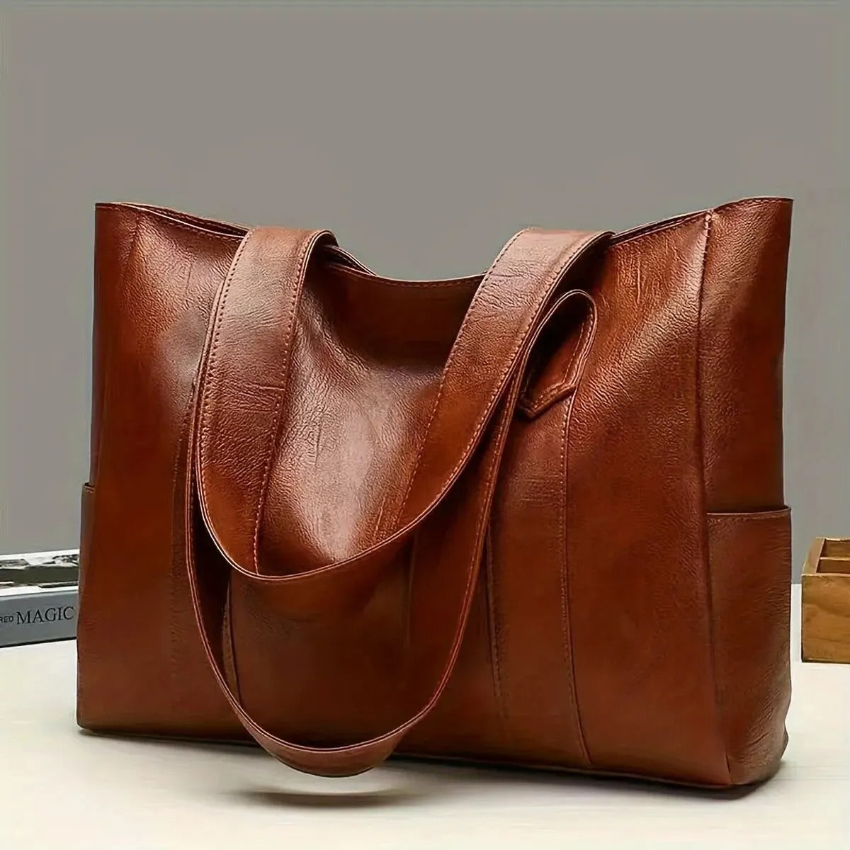 Sac grande capacité vintage