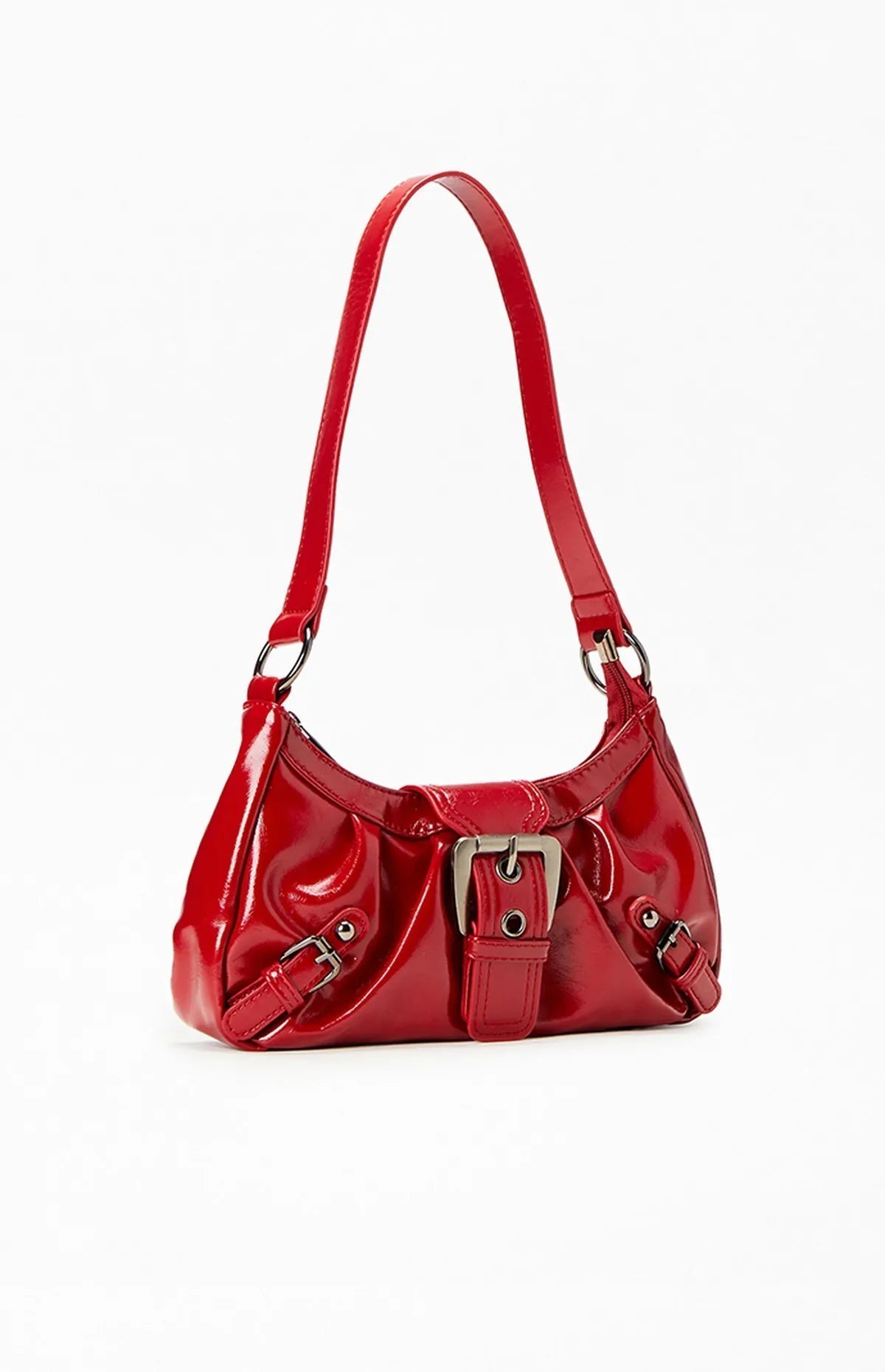 Sac porté épaule compact et élégant en cuir pour femme
