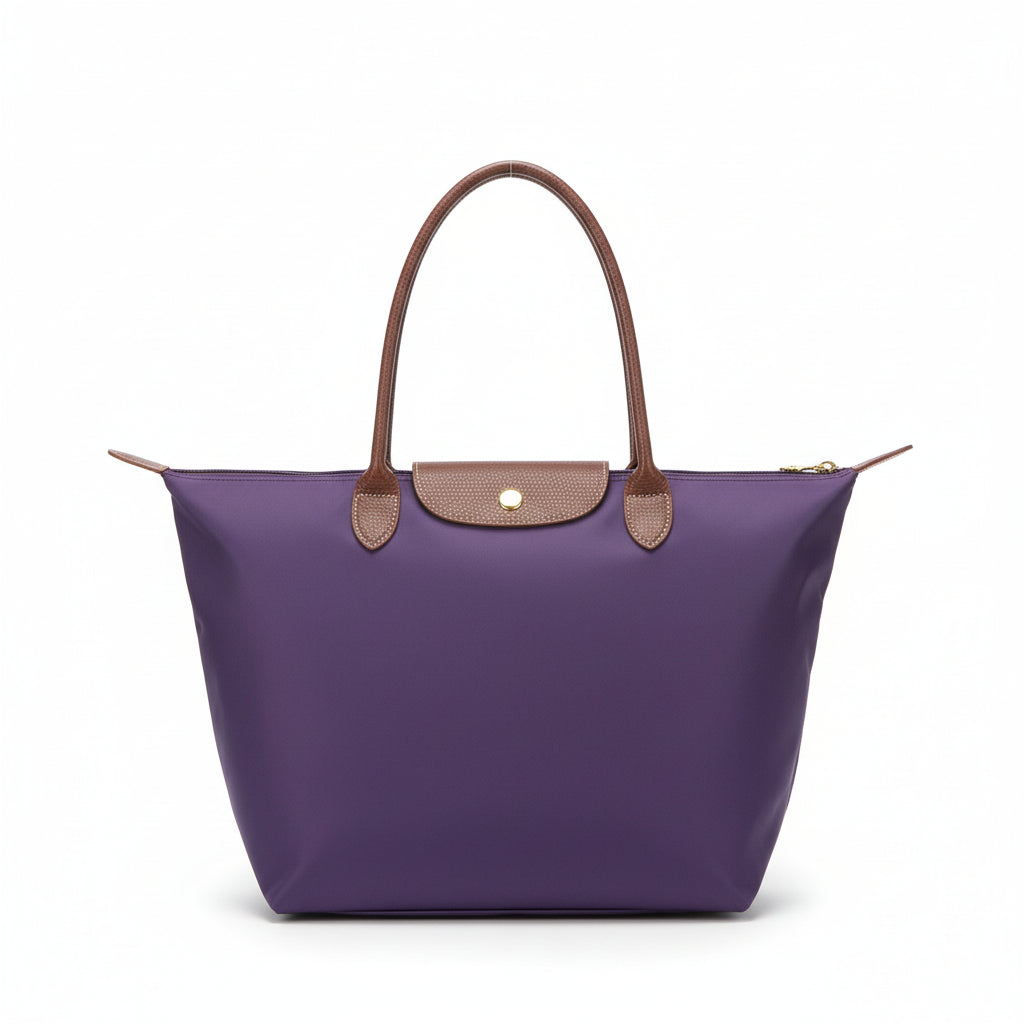 Sac porté épaule de luxe en toile Oxford pour femme au design élégant et fonctionnel, idéal au quotidien et en voyage