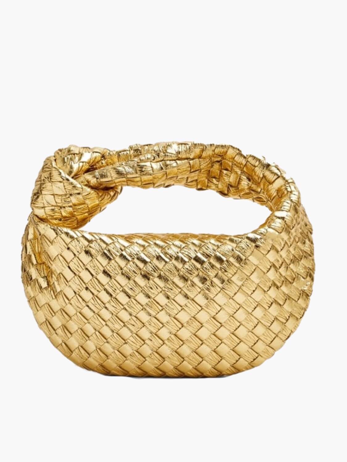 Sac porté épaule léger en cuir végan tressé