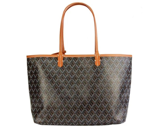 Sac shopper de luxe élégant et spacieux bordeaux