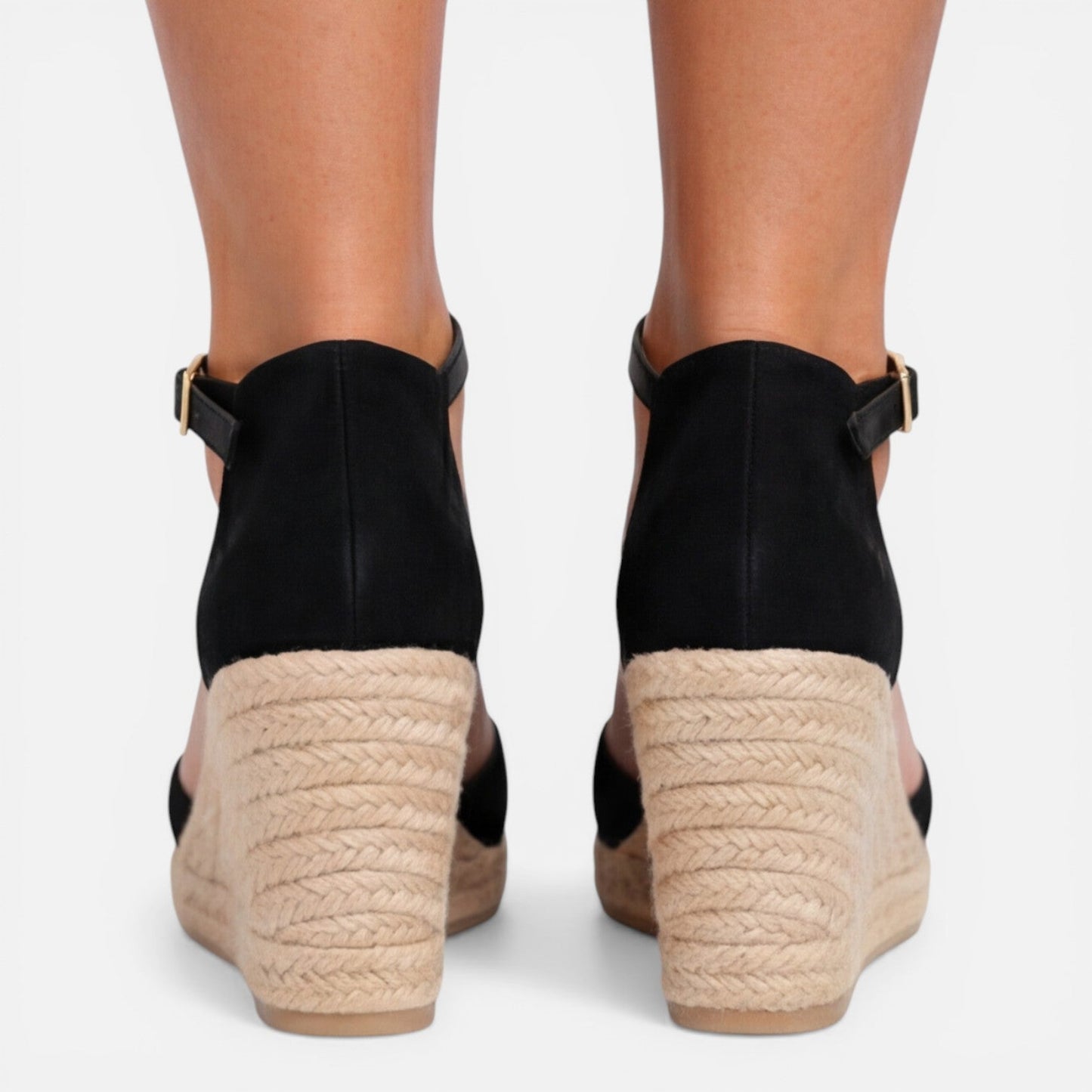 Sandales compensées orthopédiques pour femme à bout fermé