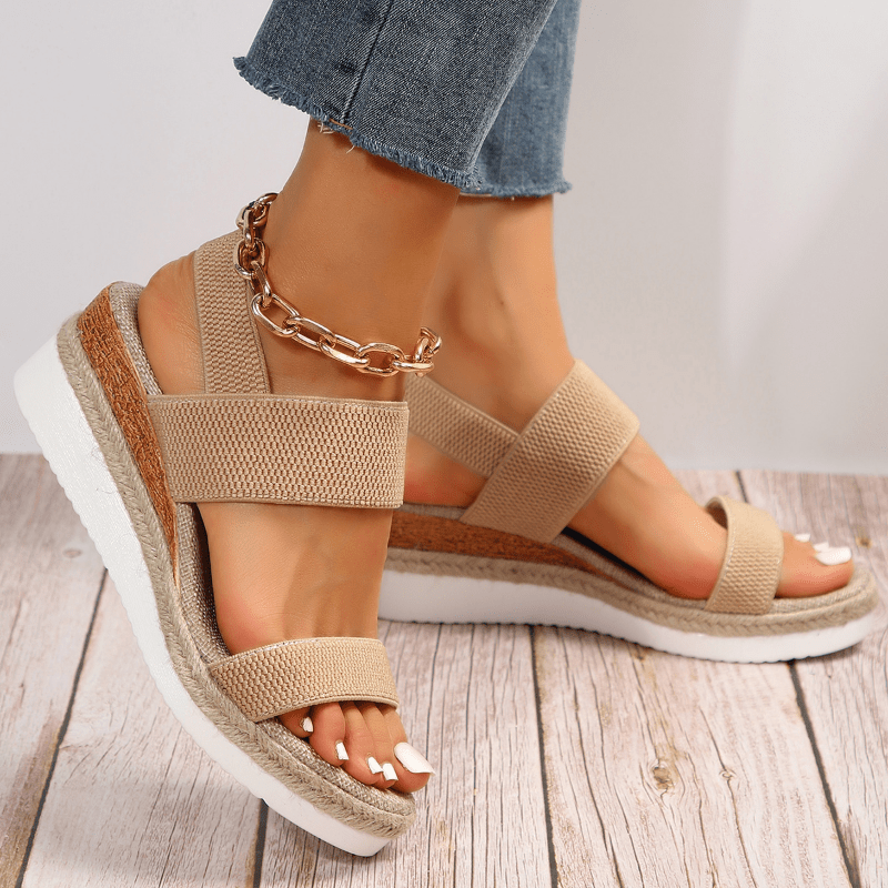 Sandales orthopédiques femme à bout ouvert