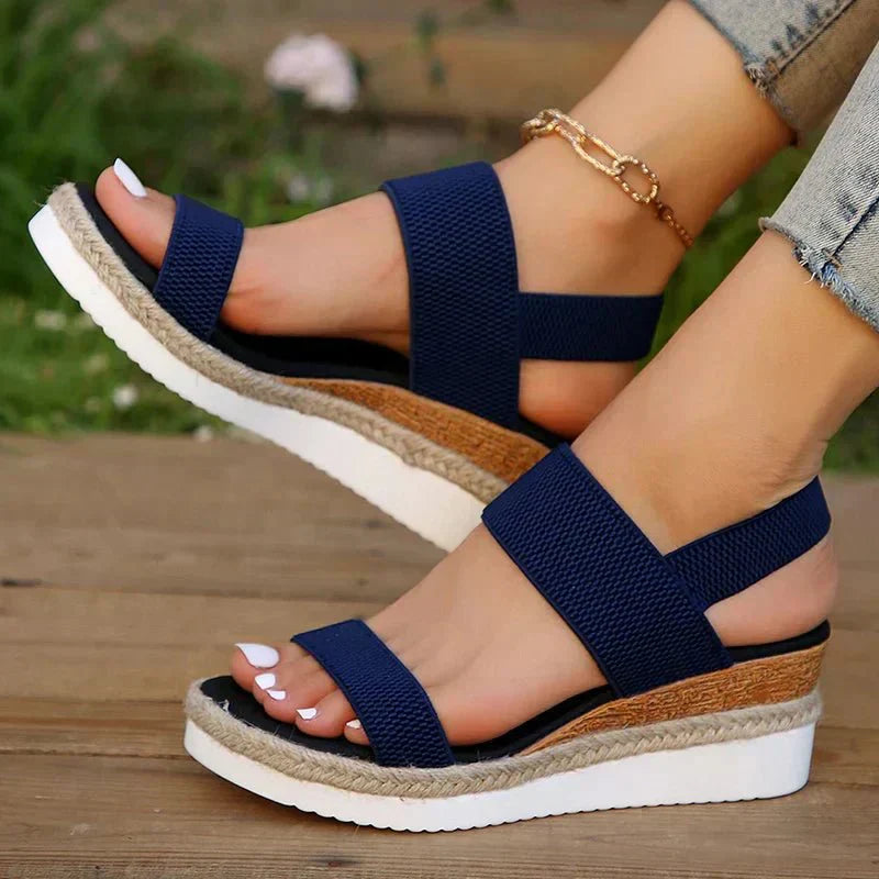 Sandales orthopédiques femme à bout ouvert