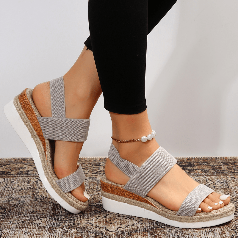 Sandales orthopédiques femme à bout ouvert
