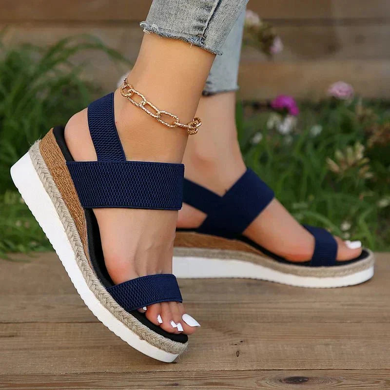 Sandales orthopédiques femme à bout ouvert