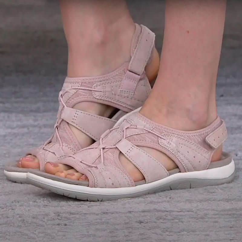 Sandales orthopédiques femme à semelle mousse nano