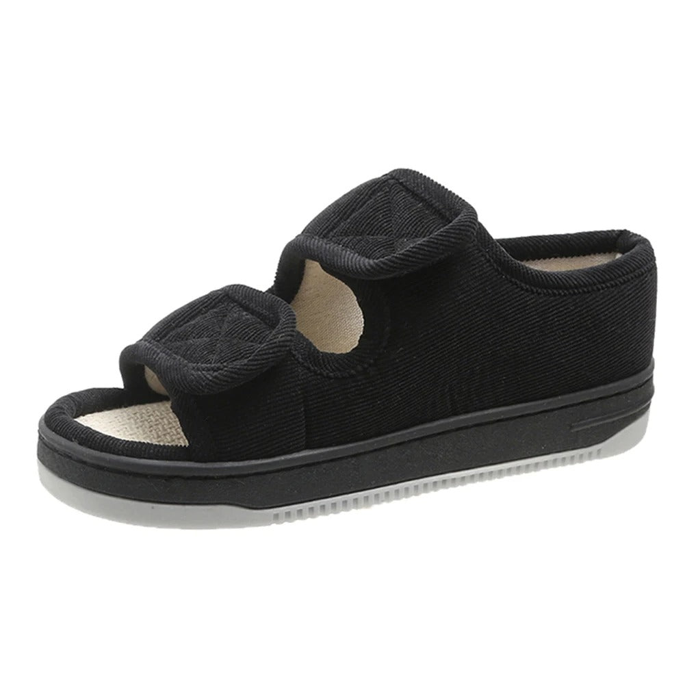 Sandales pour pieds enflés et sensibles
