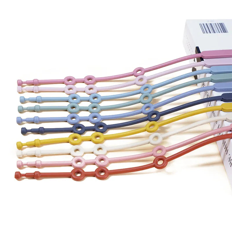 Sangles de jouet en silicone réglables pour jeu sécurisé