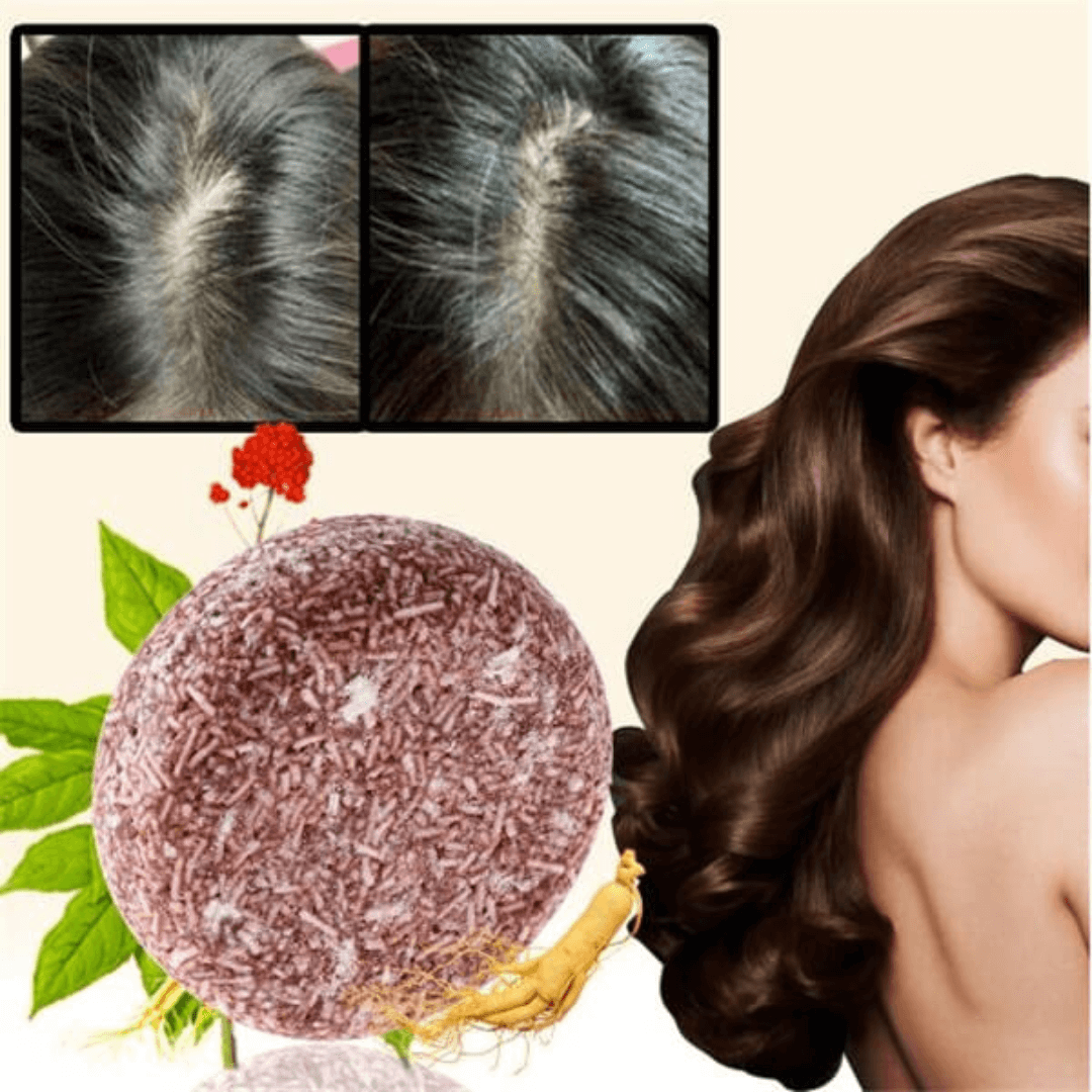 Savon biologique pour foncer les cheveux