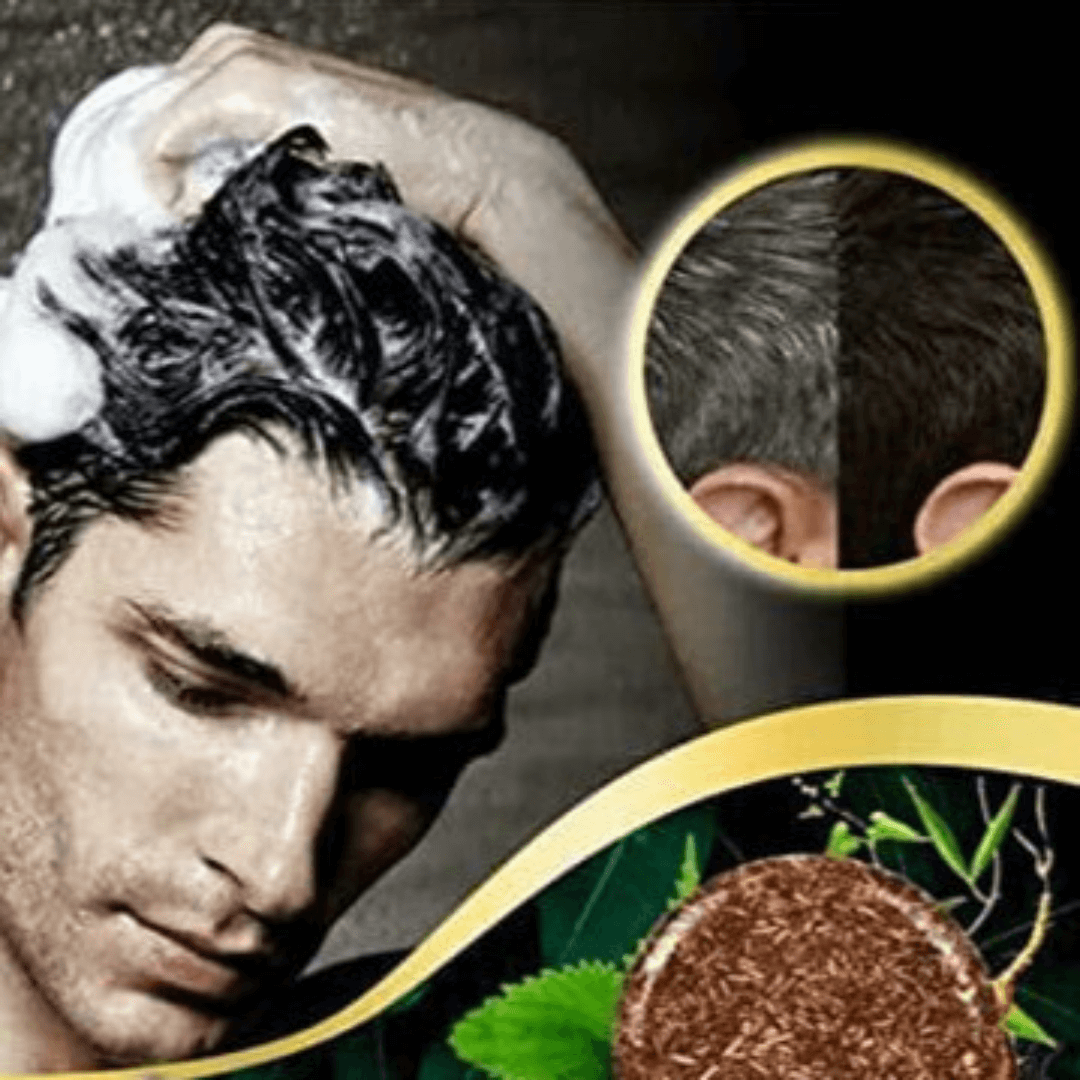Savon biologique pour foncer les cheveux