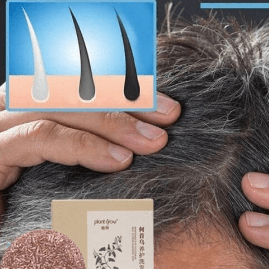 Savon biologique pour foncer les cheveux
