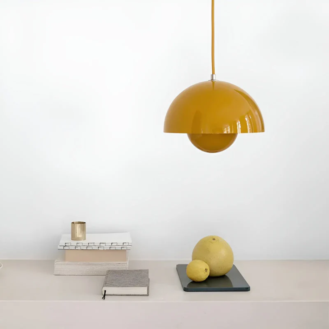 Scandinavian LED Pendant Lamp - NordicBlossom