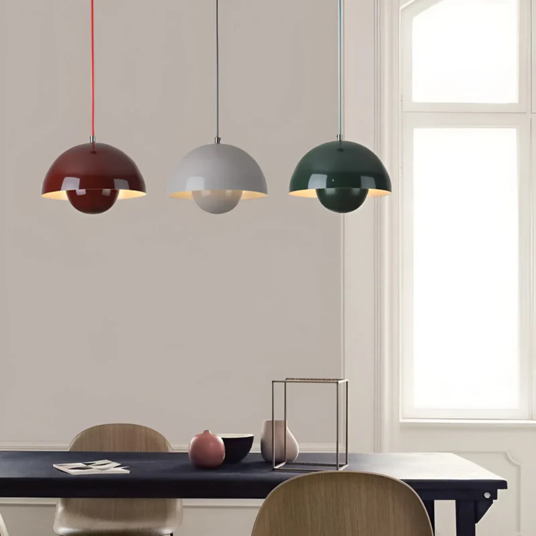 Scandinavian LED Pendant Lamp - NordicBlossom