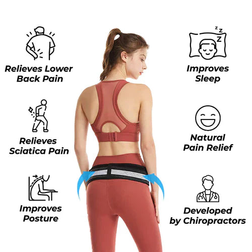 Sciatica Pain Relief Belt - eliminate your sciatica & lower back pain