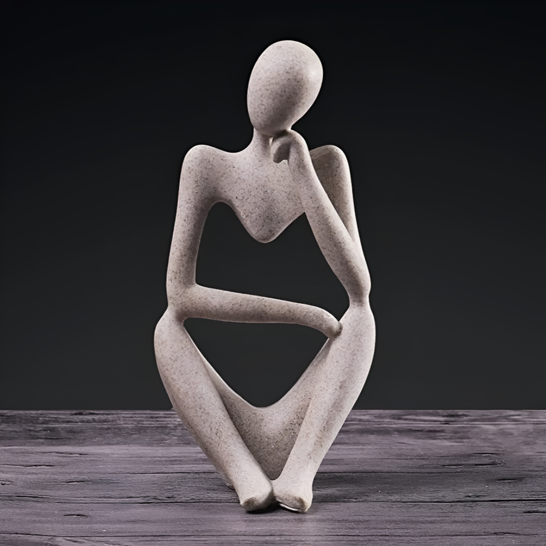 Sculpture abstraite Le Penseur – élégance intemporelle pour votre intérieur