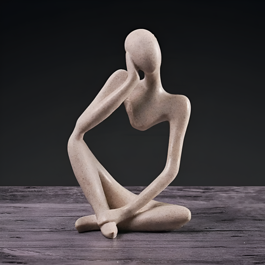 Sculpture abstraite Le Penseur – élégance intemporelle pour votre intérieur