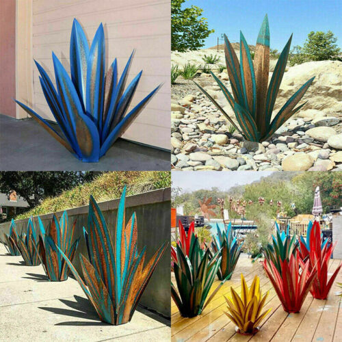 Sculpture de jardin en métal inoxydable faite à la main pour décoration d'intérieur et d’extérieur