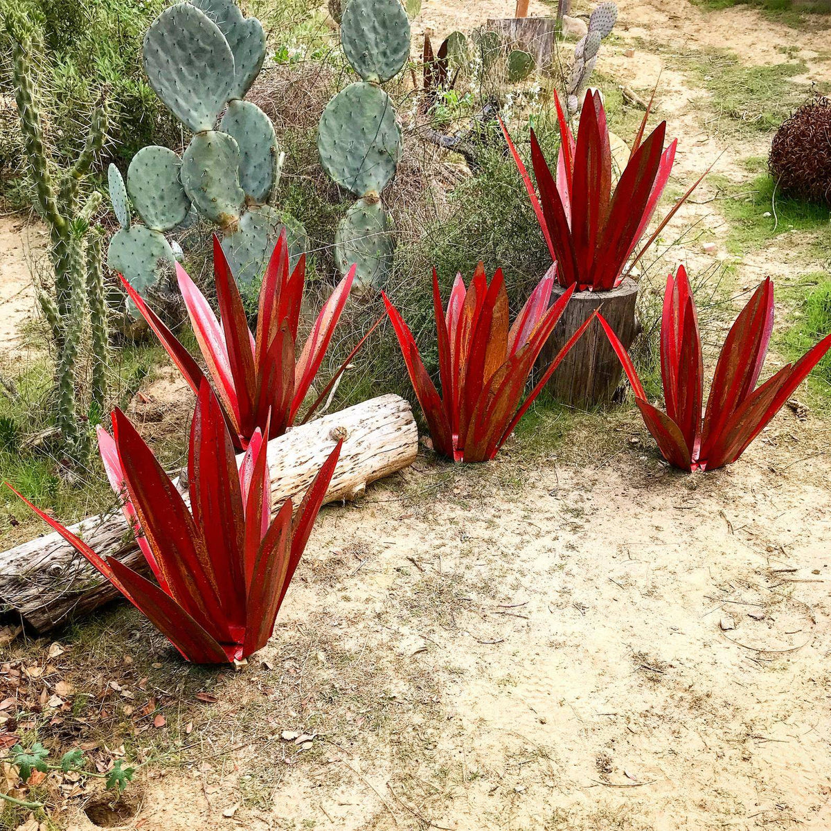Sculpture de jardin en métal inoxydable faite à la main pour décoration d'intérieur et d’extérieur