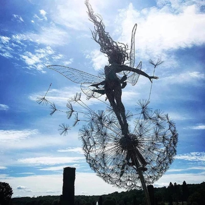 Sculptures enchanteresses de fées pour le jardin: décoration onirique de pelouse