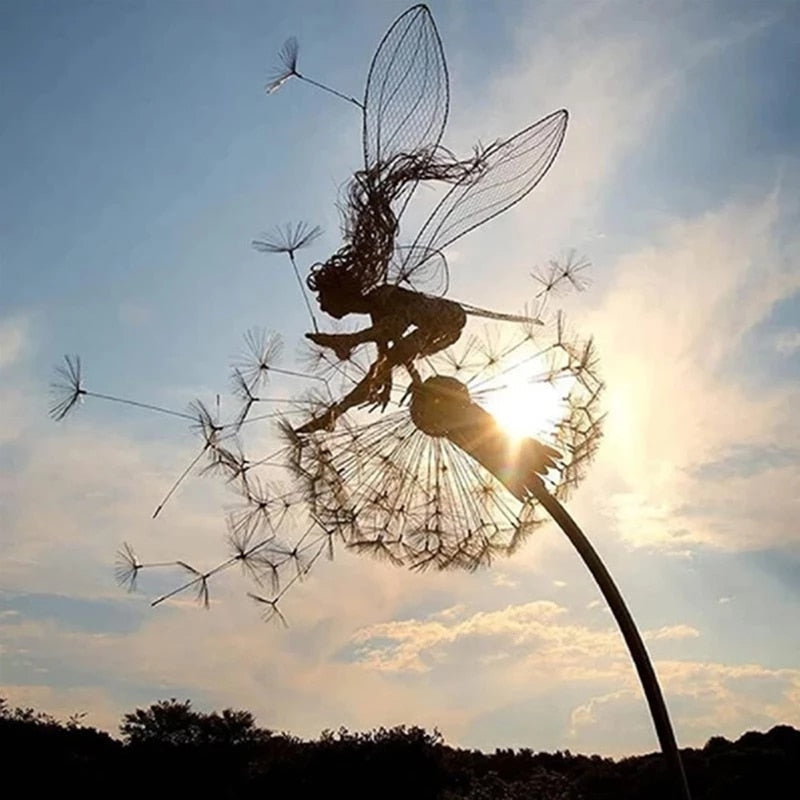 Sculptures enchanteresses de fées pour le jardin: décoration onirique de pelouse