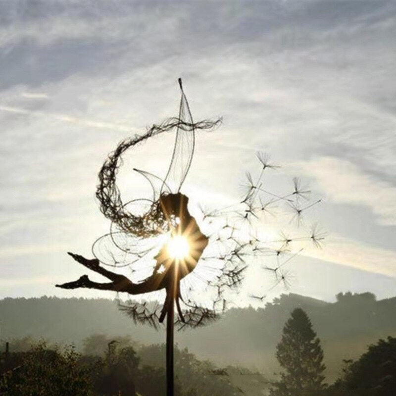 Sculptures enchanteresses de fées pour le jardin: décoration onirique de pelouse
