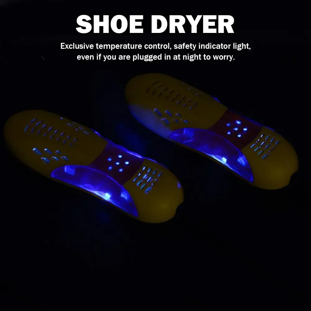 Sèche-chaussures électrique - Éliminateur d'odeurs UV | Chauffe-pieds