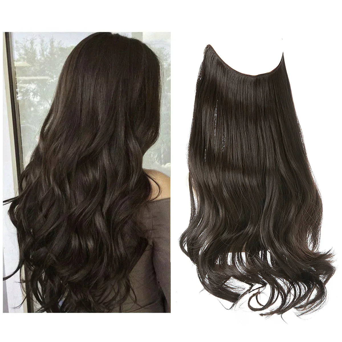 SecretHair | Premium Real Hair Extensions | 100% REMY Quality | Seamless Volume & Length | Natural Shine | Heat Resistant & Durable