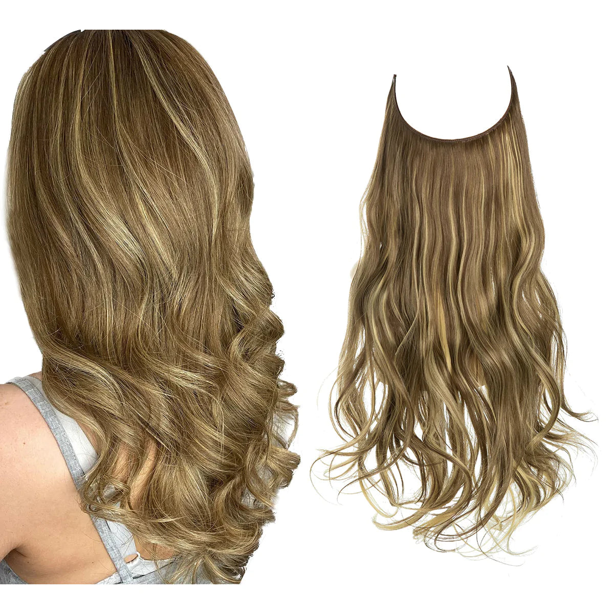 SecretHair | Premium Real Hair Extensions | 100% REMY Quality | Seamless Volume & Length | Natural Shine | Heat Resistant & Durable