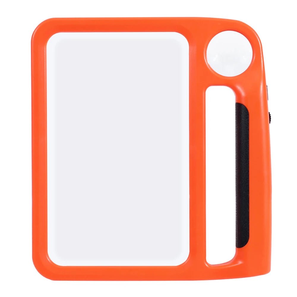 SEHKOMFORT – Handle magnifier with LED & 5x/10x magnification for clear reading