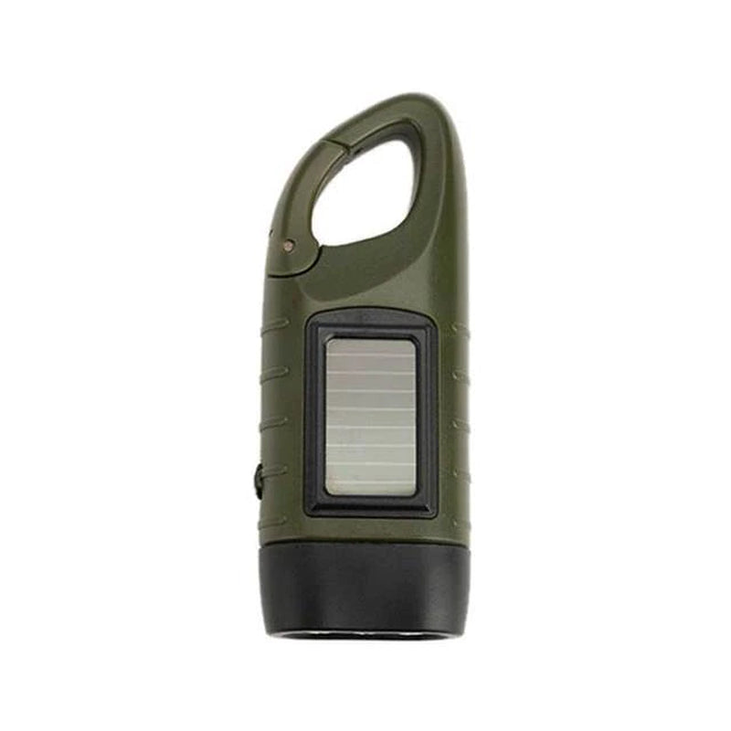 Self-Sufficient Hand-Crank Flashlight for Survival