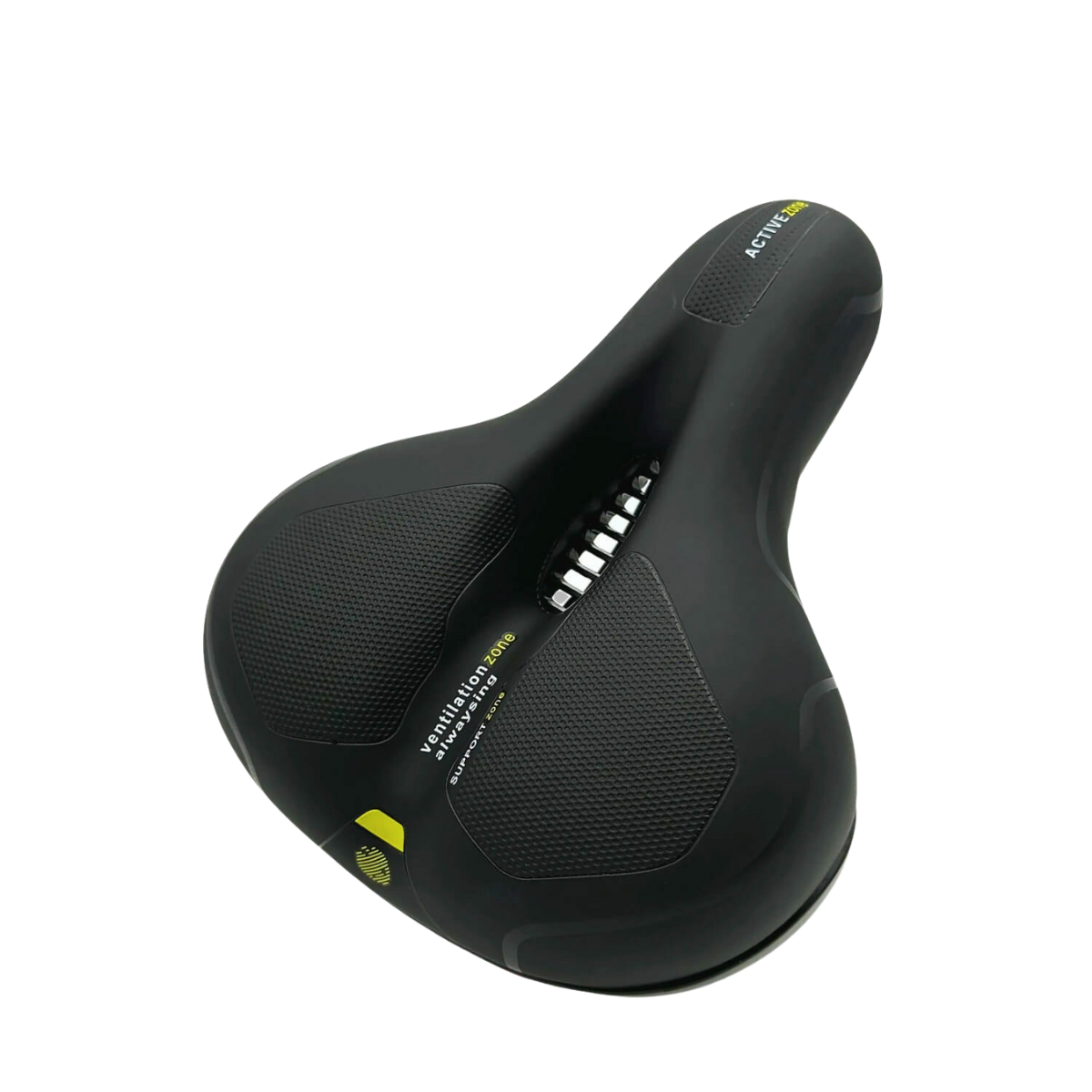 Selle de vélo à mousse mémoire anti-pression | Noir