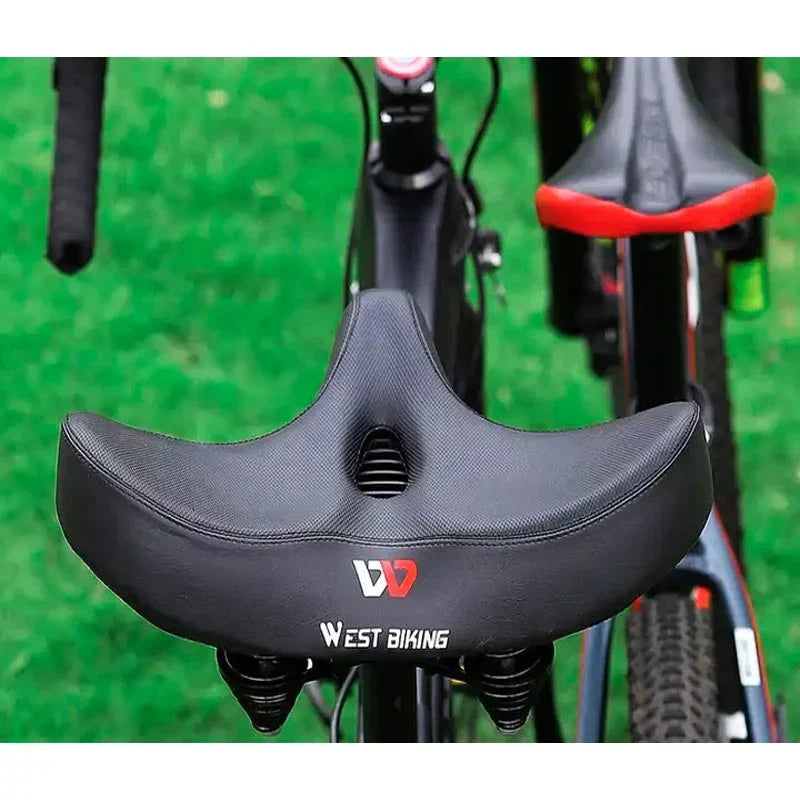 Selle de vélo confortable | Assise extra large
