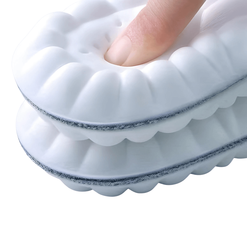 Semelles ergonomiques d'amortissement des chocs pour chaussures de course