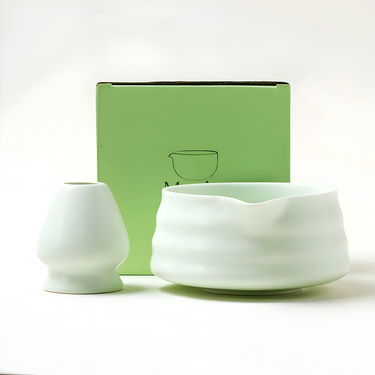 Service à matcha en céramique – service à thé japonais traditionnel pour des moments de détente