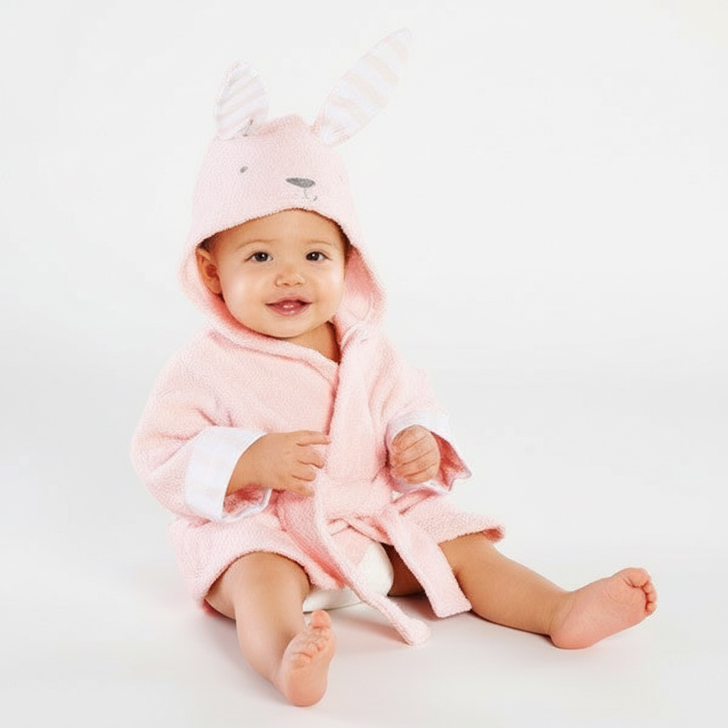 Serviette de bain à capuche pour bébé - SnuggleTowel