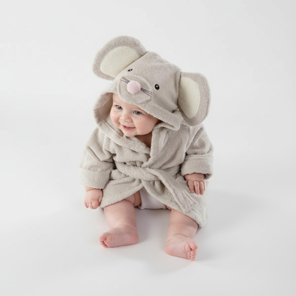 Serviette de bain à capuche pour bébé - SnuggleTowel
