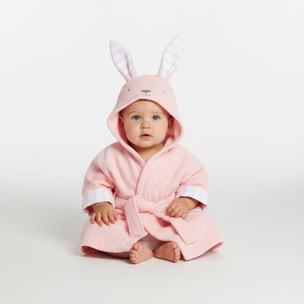 Serviette de bain à capuche pour bébé - SnuggleTowel