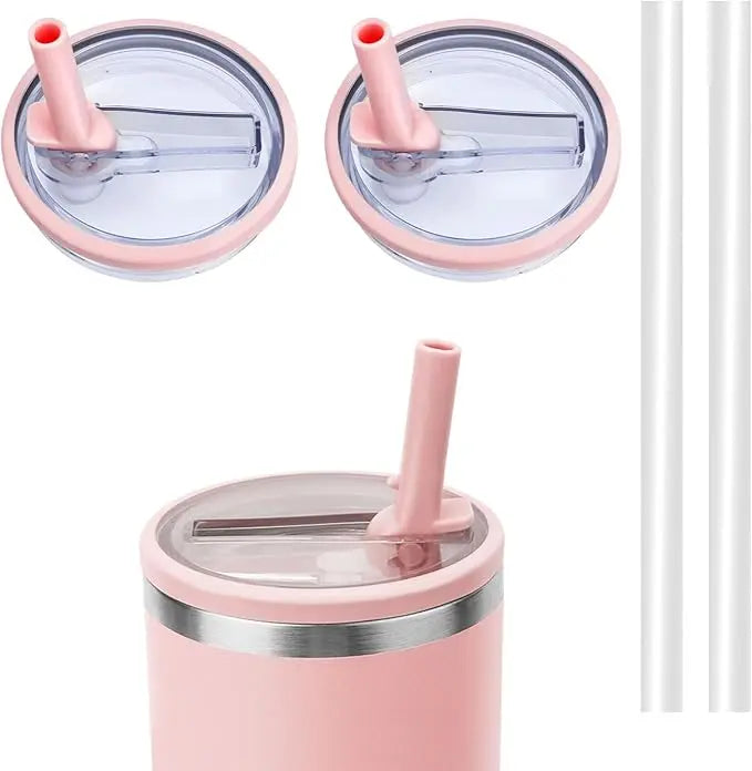 Set of 2 Replacement Lids with Straw for Stanley Cup and Hydro Jug 40 oz