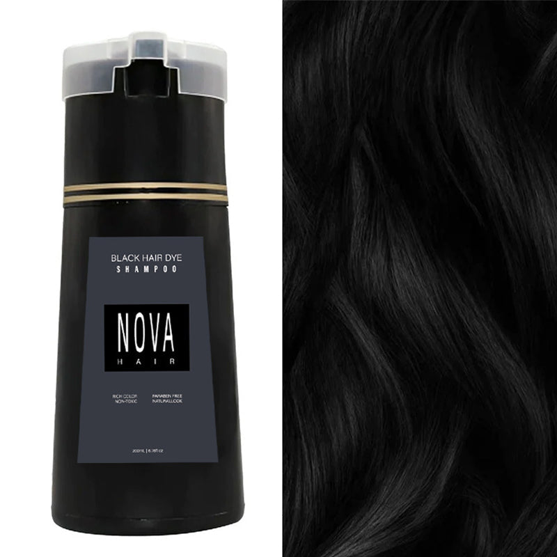 Shampooing teinté noir