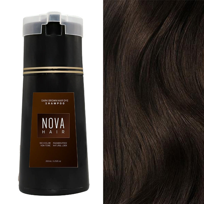 Shampooing teinté noir