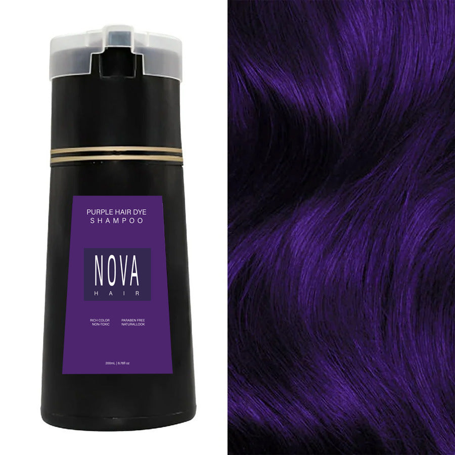 Shampooing teinté noir