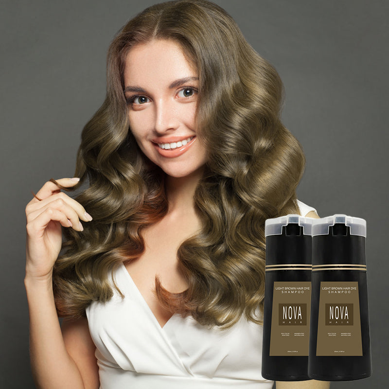 Shampooing teinté noir